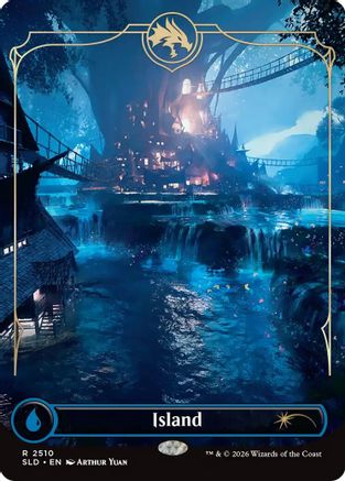 Island (2510) (SLD-2510) - Secret Lair Drop Series Foil-1