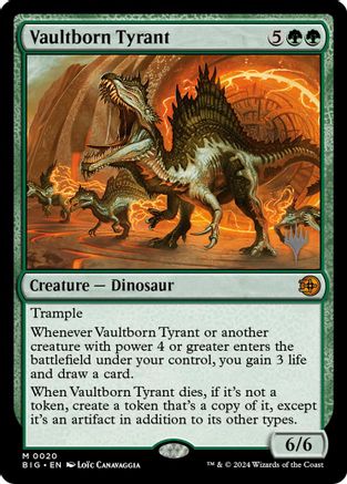 Vaultborn Tyrant (PPECL-020) - Promo Pack: Lorwyn Eclipsed-1