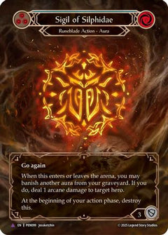 Sigil Of Silphidae (Blue) (Marvel) [PEN099] (Compendium of Rathe)  Cold Foil-1