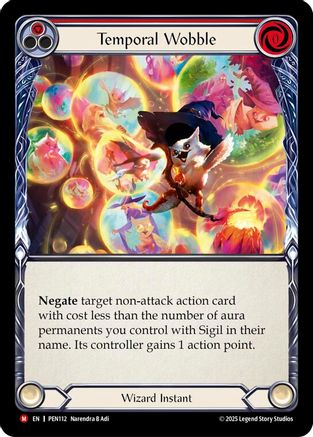 Temporal Wobble (Red) [PEN112] (Compendium of Rathe)-1