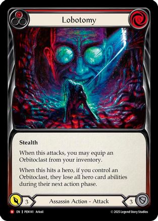 Lobotomy (Red) [PEN141] (Compendium of Rathe)-1