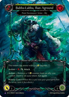 Bubba Lubba Run Aground (Yellow) (Marvel) [PEN157] (Compendium of Rathe)  Cold Foil-1