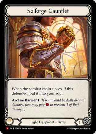 Solforge Gauntlet [PEN179] (Compendium of Rathe)-1