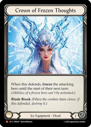 Crown Of Frozen Thoughts (PEN227) - Compendium of Rathe Cold Foil-1