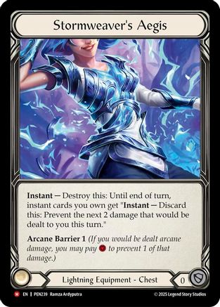 Stormweavers Aegis [PEN239] (Compendium of Rathe)-1