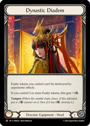 Dynastic Diadem (PEN252) - Compendium of Rathe Cold Foil-1