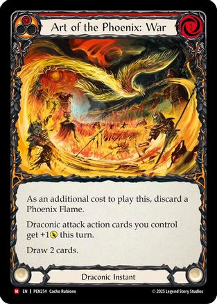 Art Of The Phoenix War (Red) [PEN254] (Compendium of Rathe)-1