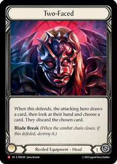 Two Faced [PEN299] (Compendium of Rathe)  Cold Foil-1