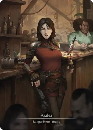 Azalea (Marvel) (PEN340) - Compendium of Rathe Cold Foil-1