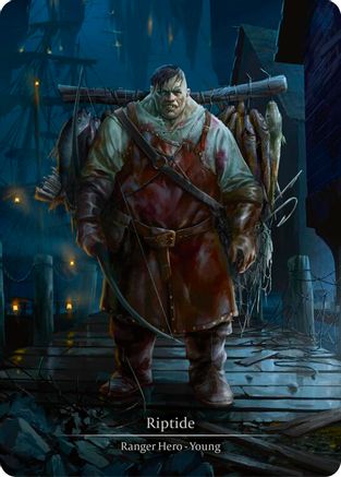 Riptide (Marvel) (PEN341) - Compendium of Rathe Cold Foil-1