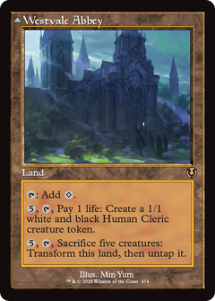 Westvale Abbey (Retro Frame) (INR-474) - Innistrad Remastered Foil-1