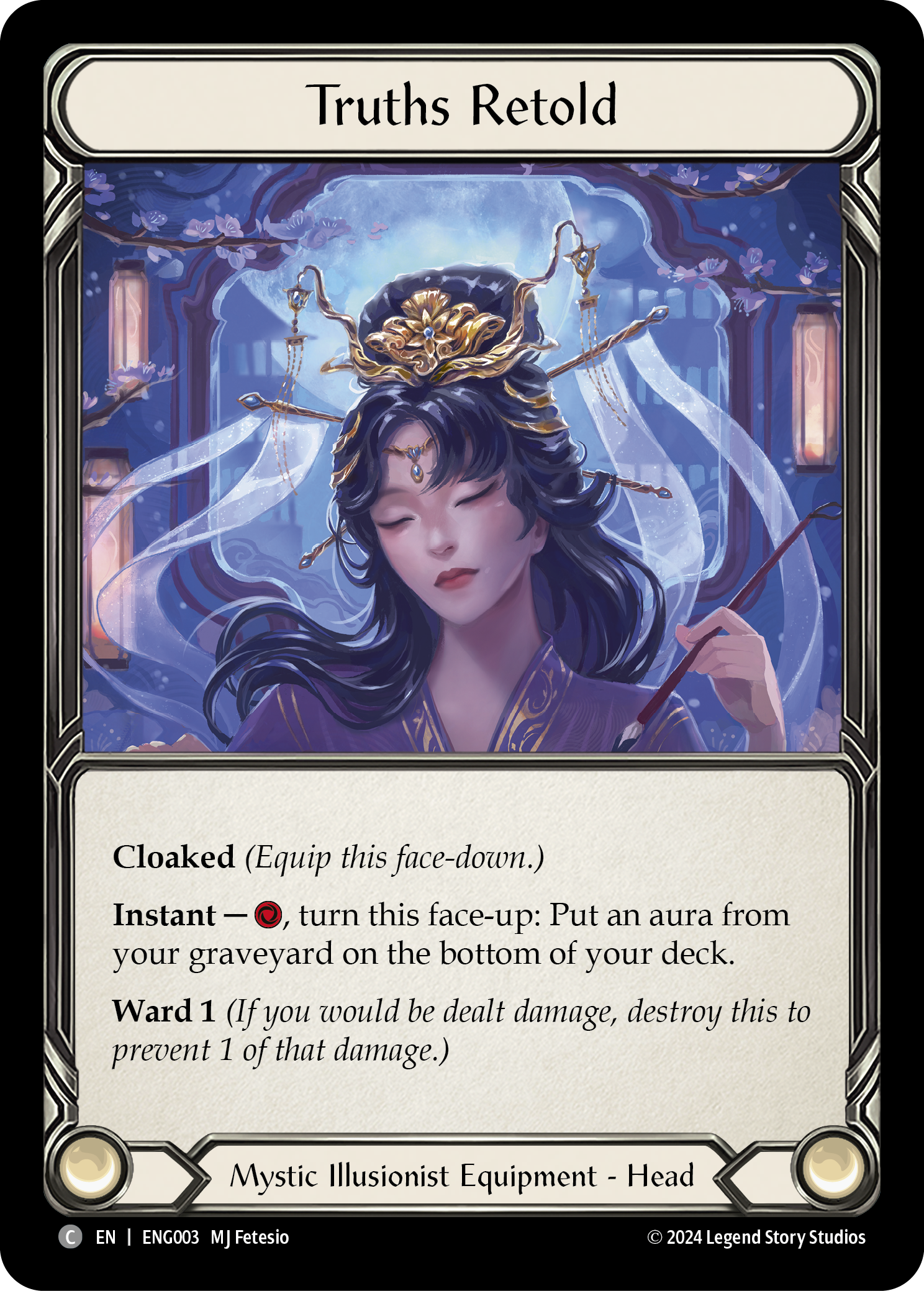 Truths Retold [ENG003] (Part the Mistveil Enigma Blitz Deck)-1