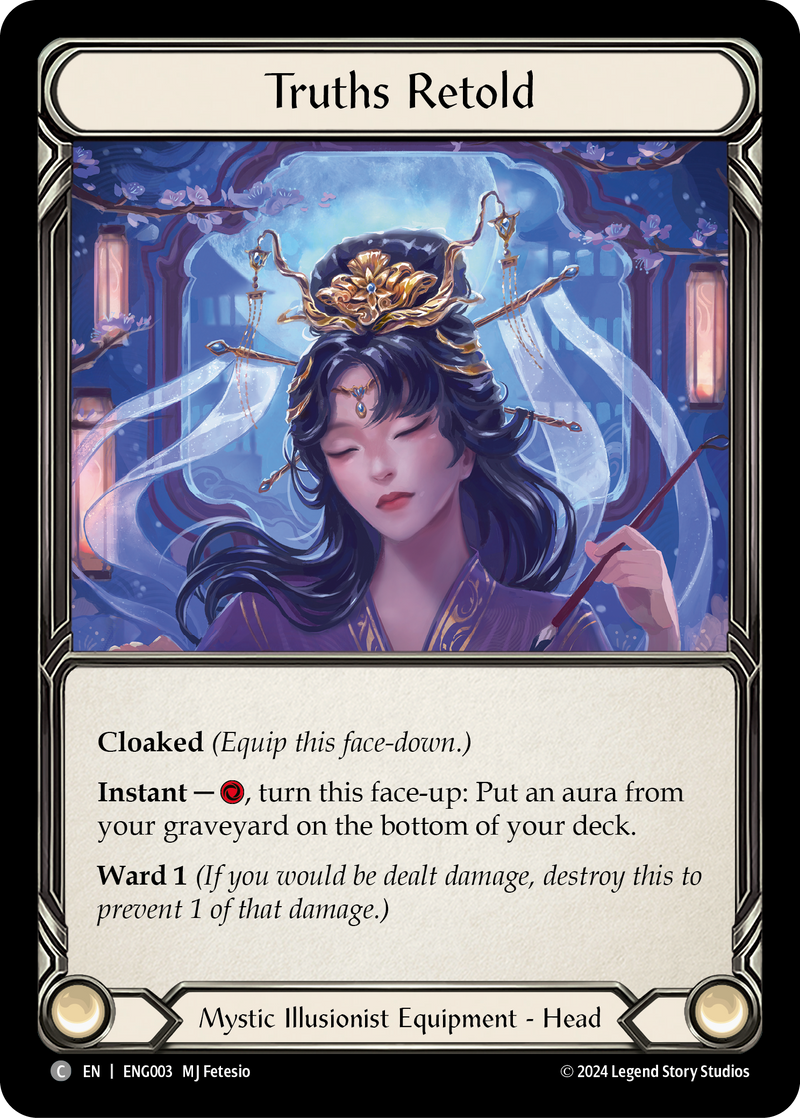 Truths Retold [ENG003] (Part the Mistveil Enigma Blitz Deck)-1