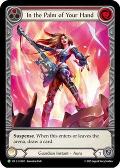 In the Palm of Your Hand [LGS431] (Promo)  Cold Foil-1