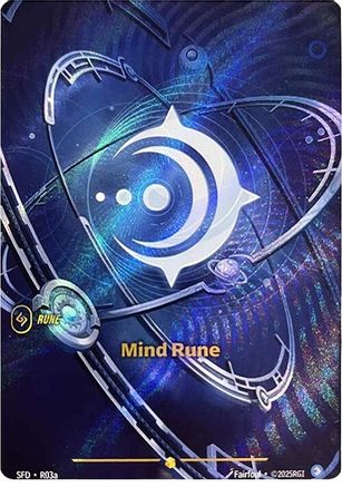 Mind Rune (Alternate Art) (R03a) - Spiritforged Foil-1