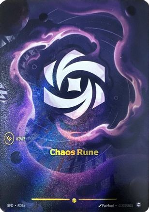 Chaos Rune (Alternate Art) (R05a) - Spiritforged Foil-1