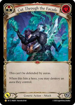 Cut Through The Facade (Red) (ANQ013) (ANQ013) - Compendium of Rathe - Antiquity Pack Rainbow Foil-1