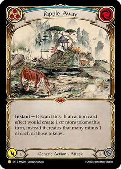 Ripple Away (Blue) (Gold) [ANQ014] (Compendium of Rathe - Antiquity Pack)  Rainbow Foil-1