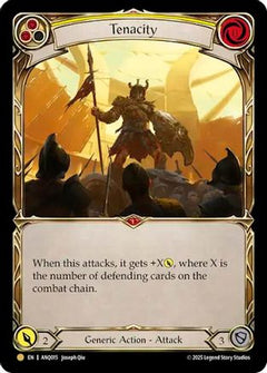 Tenacity (Yellow) (ANQ015) (ANQ015) - Compendium of Rathe - Antiquity Pack Cold Foil-1