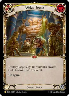 Midas Touch (Yellow) (ANQ021) (ANQ021) - Compendium of Rathe - Antiquity Pack Cold Foil-1