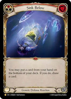 Sink Below (Red) (Gold) [ANQ034] (Compendium of Rathe - Antiquity Pack)-1