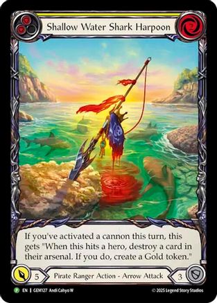 Shallow Water Shark Harpoon (GEM127) - GEM Pack 4-1