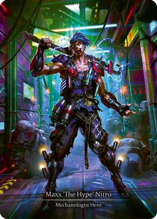 Maxx 'The Hype' Nitro (GEM105) - GEM Pack 4 Cold Foil-1