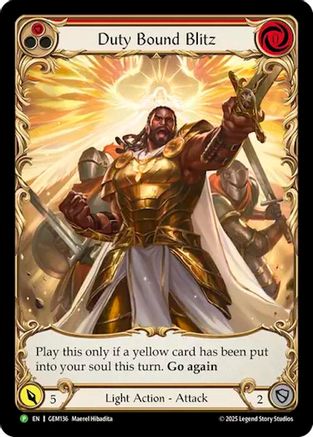 Duty Bound Blitz (GEM136) - GEM Pack 4-1