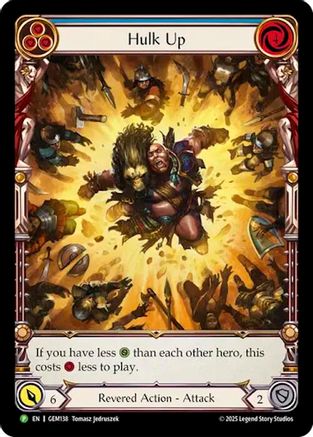 Hulk Up (GEM138) - GEM Pack 4 Rainbow Foil-1