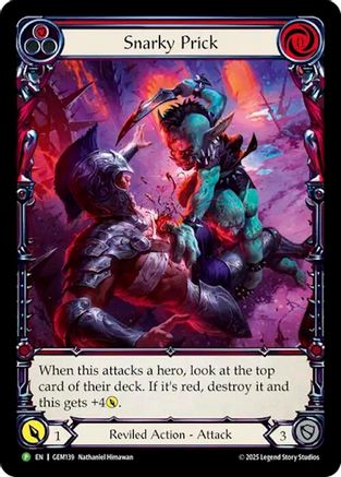 Snarky Prick (GEM139) - GEM Pack 4-1