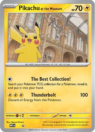 Pikachu at the Museum [Mega Evolution Promo]-1