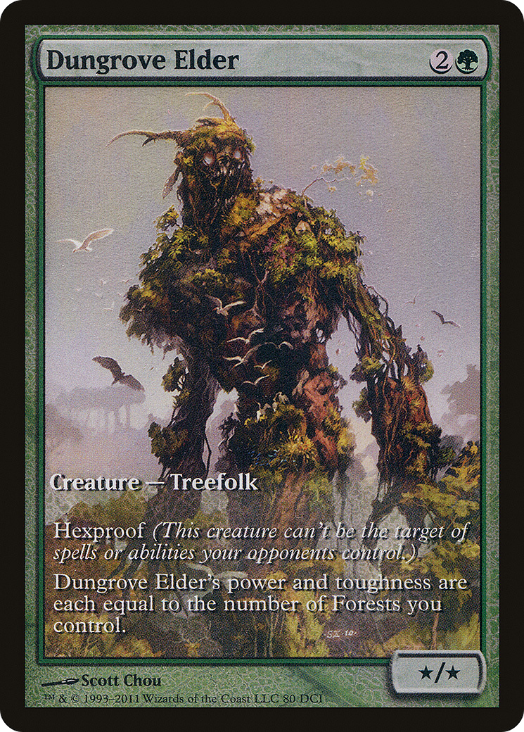 Dungrove Elder (Extended Art) [Magic 2012 Promos]-1