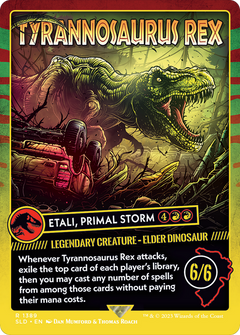 Tyrannosaurus Rex - Etali, Primal Storm (SLD-1389) - Secret Lair Drop / Tyrannosaurus Rex (Borderless)-1