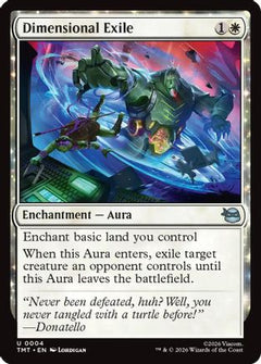 Dimensional Exile (TMT-004) - Teenage Mutant Ninja Turtles Foil-1