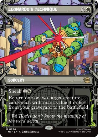 Leonardo's Technique (Showcase) [Teenage Mutant Ninja Turtles]-1