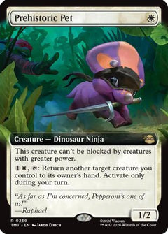 Prehistoric Pet (Extended Art) (TMT-259) - Teenage Mutant Ninja Turtles Foil-1