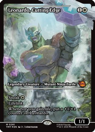 Leonardo, Cutting Edge (Showcase) [Teenage Mutant Ninja Turtles]-1