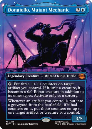 Donatello, Mutant Mechanic (Borderless) (TMT-216) - Teenage Mutant Ninja Turtles Foil-1