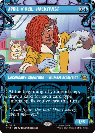 April O'Neil, Hacktivist (0227) (Showcase) [Teenage Mutant Ninja Turtles]-1