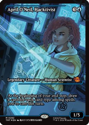 April O'Neil, Hacktivist (0282) (Showcase) [Teenage Mutant Ninja Turtles]-1