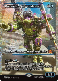 Donatello, Gadget Master (Showcase) (Fracture Foil) [Teenage Mutant Ninja Turtles]-1
