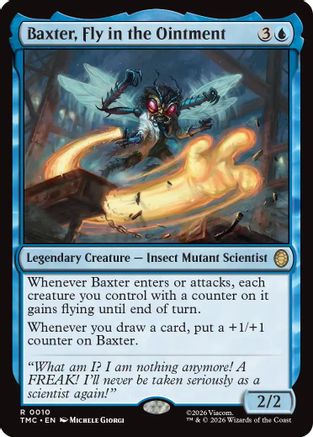 Baxter, Fly in the Ointment (TMC-010) - Commander: Teenage Mutant Ninja Turtles-1