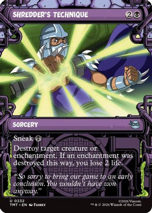 Shredder's Technique (Showcase) [Teenage Mutant Ninja Turtles]-1