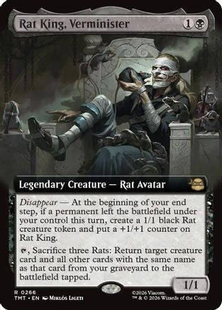 Rat King, Verminister (Extended Art) (TMT-266) - Teenage Mutant Ninja Turtles-1