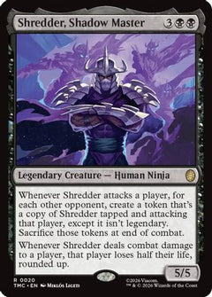 Shredder, Shadow Master (TMC-020) - Commander: Teenage Mutant Ninja Turtles-1