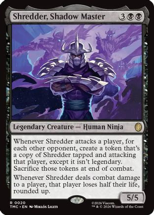 Shredder, Shadow Master (TMC-020) - Commander: Teenage Mutant Ninja Turtles-1