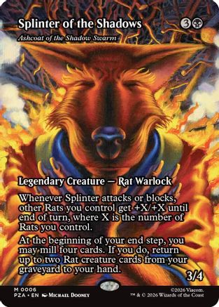 Ashcoat of the Shadow Swarm (Borderless) [Teenage Mutant Ninja Turtles Eternal-Legal]-1