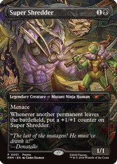 Super Shredder (Borderless) (UMP-001) - Unique and Miscellaneous Promos-1