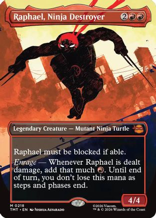 Raphael, Ninja Destroyer (Borderless) [Teenage Mutant Ninja Turtles]-1