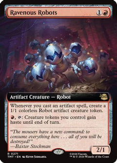 Ravenous Robots (Extended Art) (TMT-271) - Teenage Mutant Ninja Turtles Foil-1